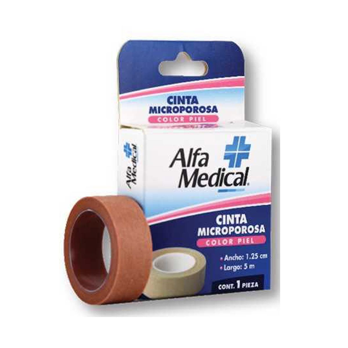 Cinta Microporosa / piel 1.25 cm x