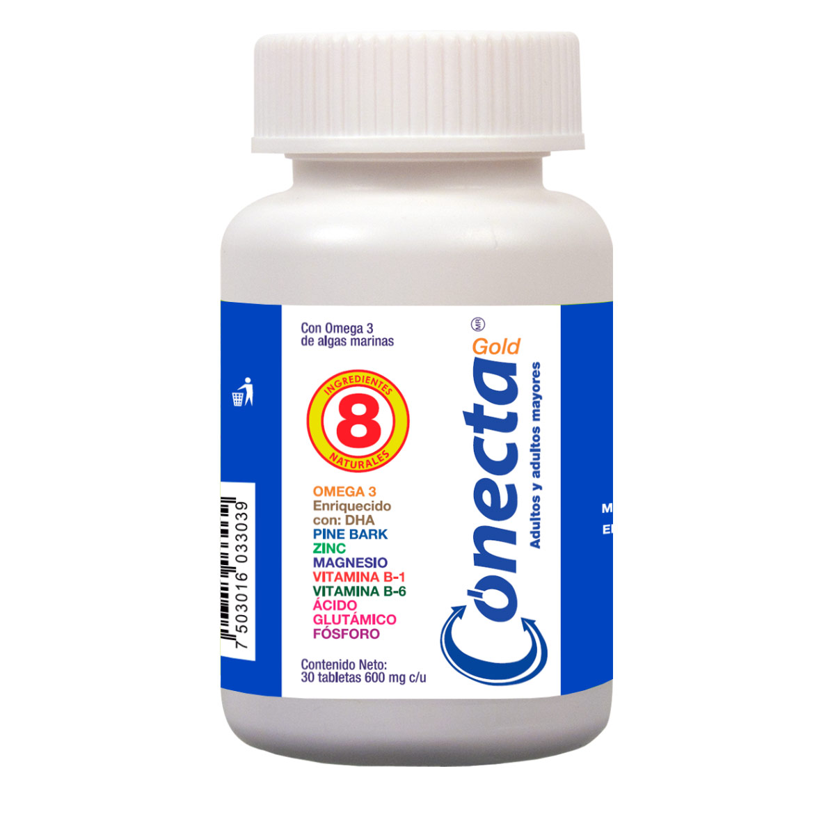 Conecta Gold 600mg 30 tabletas