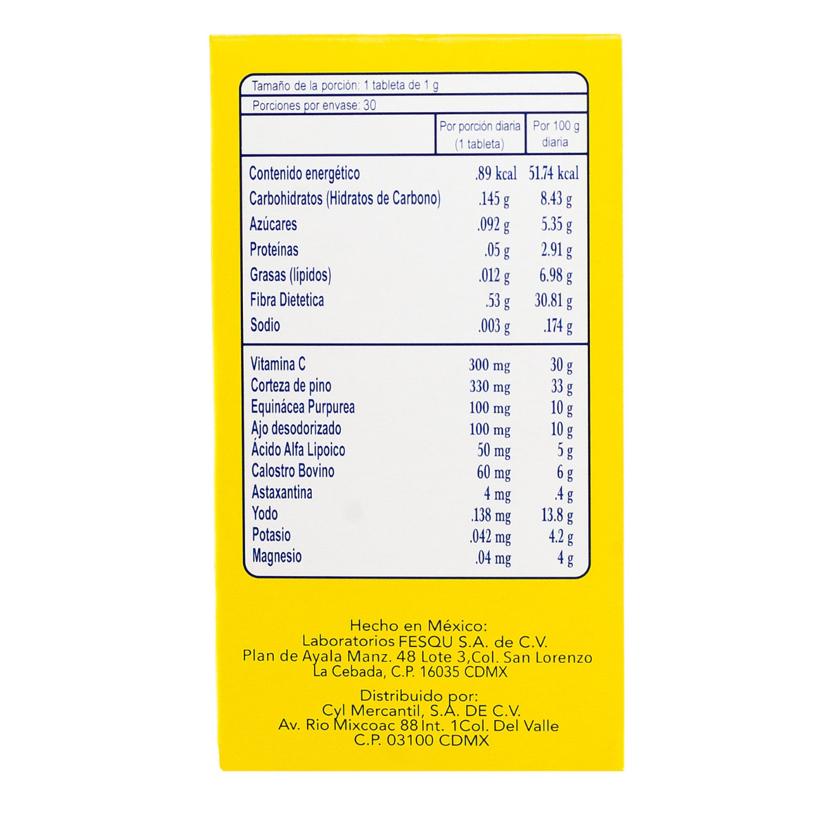 Conecta AID 30 Tabletas