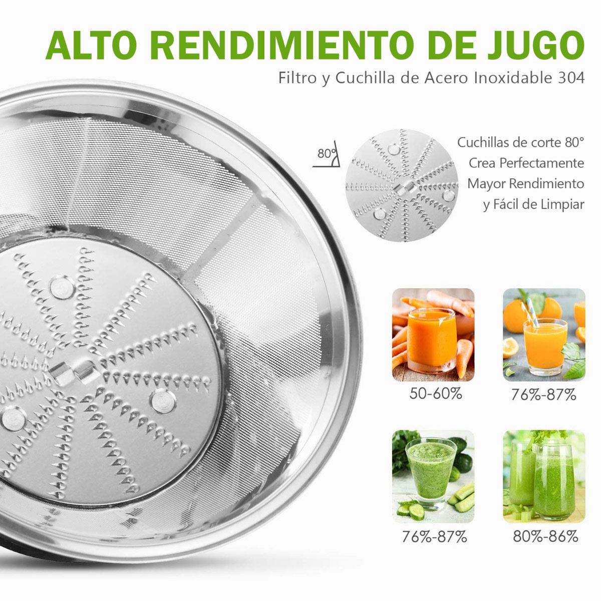 Extractor de jugos Aicok