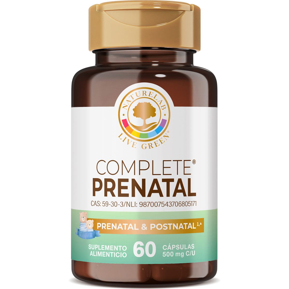 Suplemento Alimenticio Complete Prenatal 60 caps