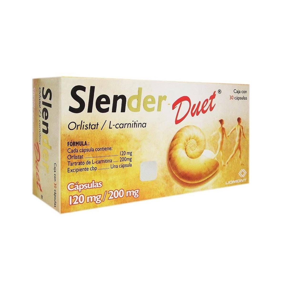 Slender-Duet 120 mg/200 mg 30 Cápsulas