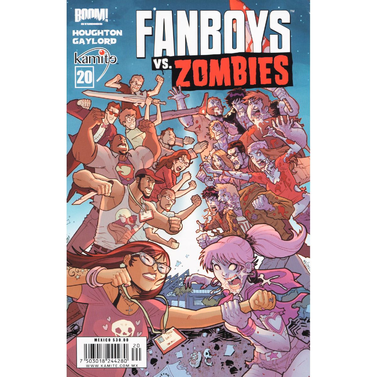 C&#243;mic Fanboys Vs Zombies