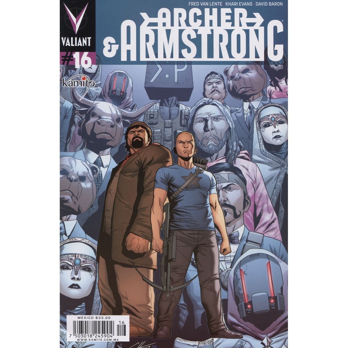 C&#243;mic Archer And Armstron