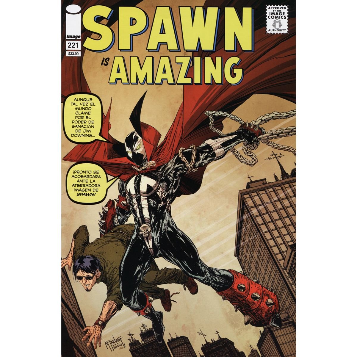 Comic Spawn # 216-A En Adelante