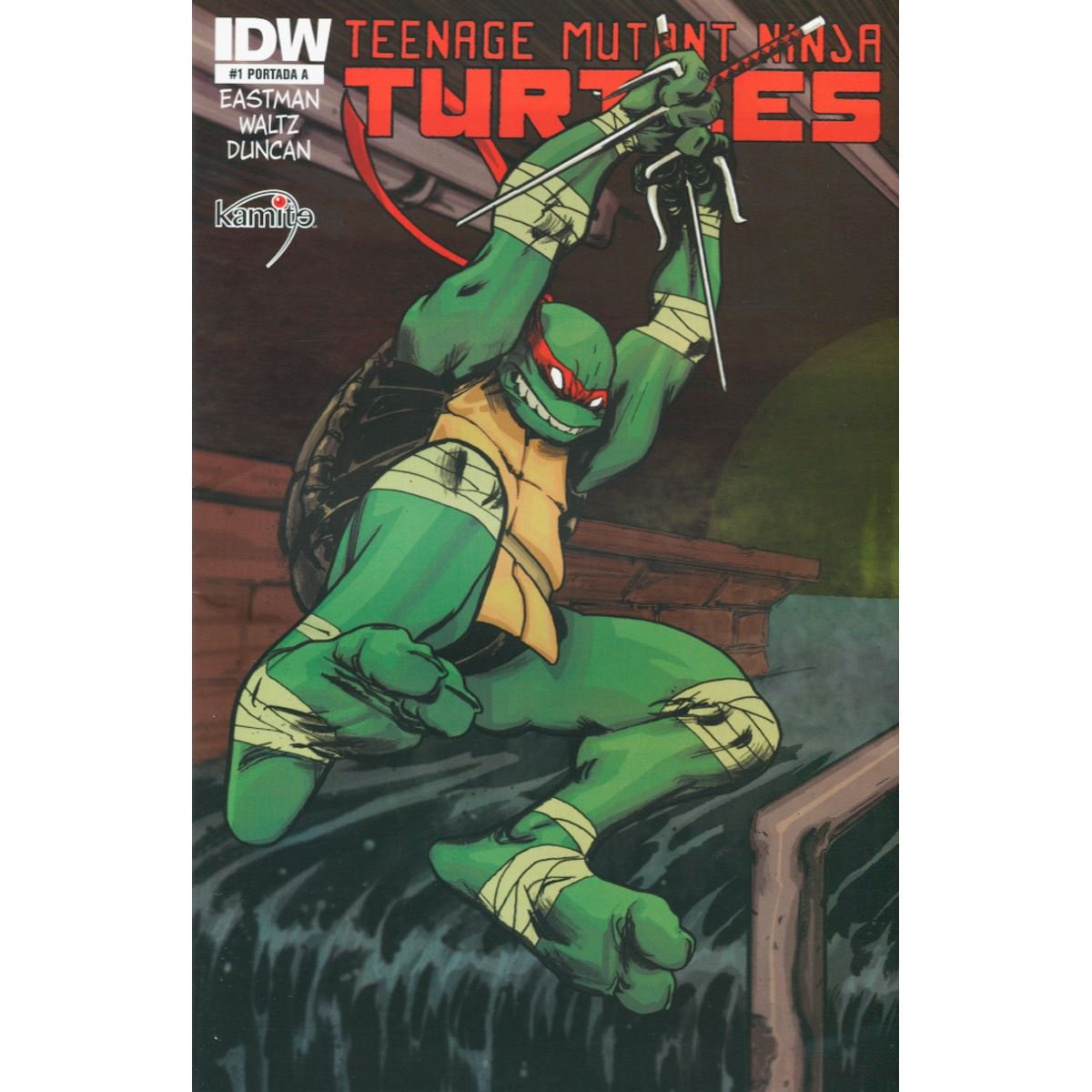 Cómic The Teenage Mutant Ninja Turtles # 1-A