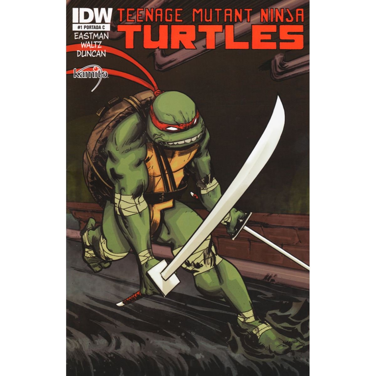 Cómic The Teenage Mutant Ninja Turtles # 1-C