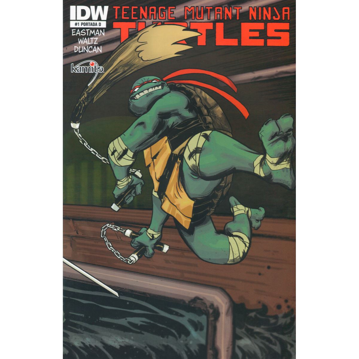Cómic The Teenage Mutant Ninja Turtles # 1-D