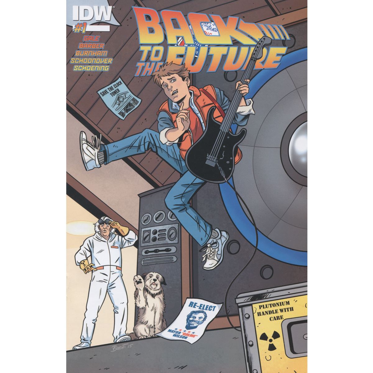 Comic Back To The Future # 1-B