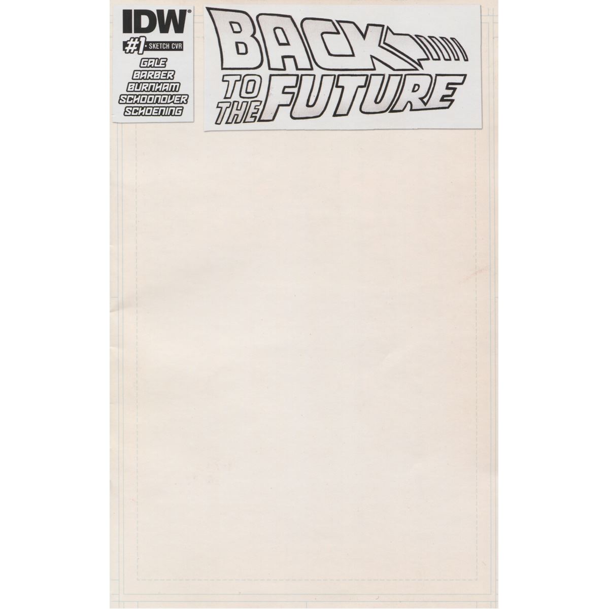 Comic Back To The Future # 1-C