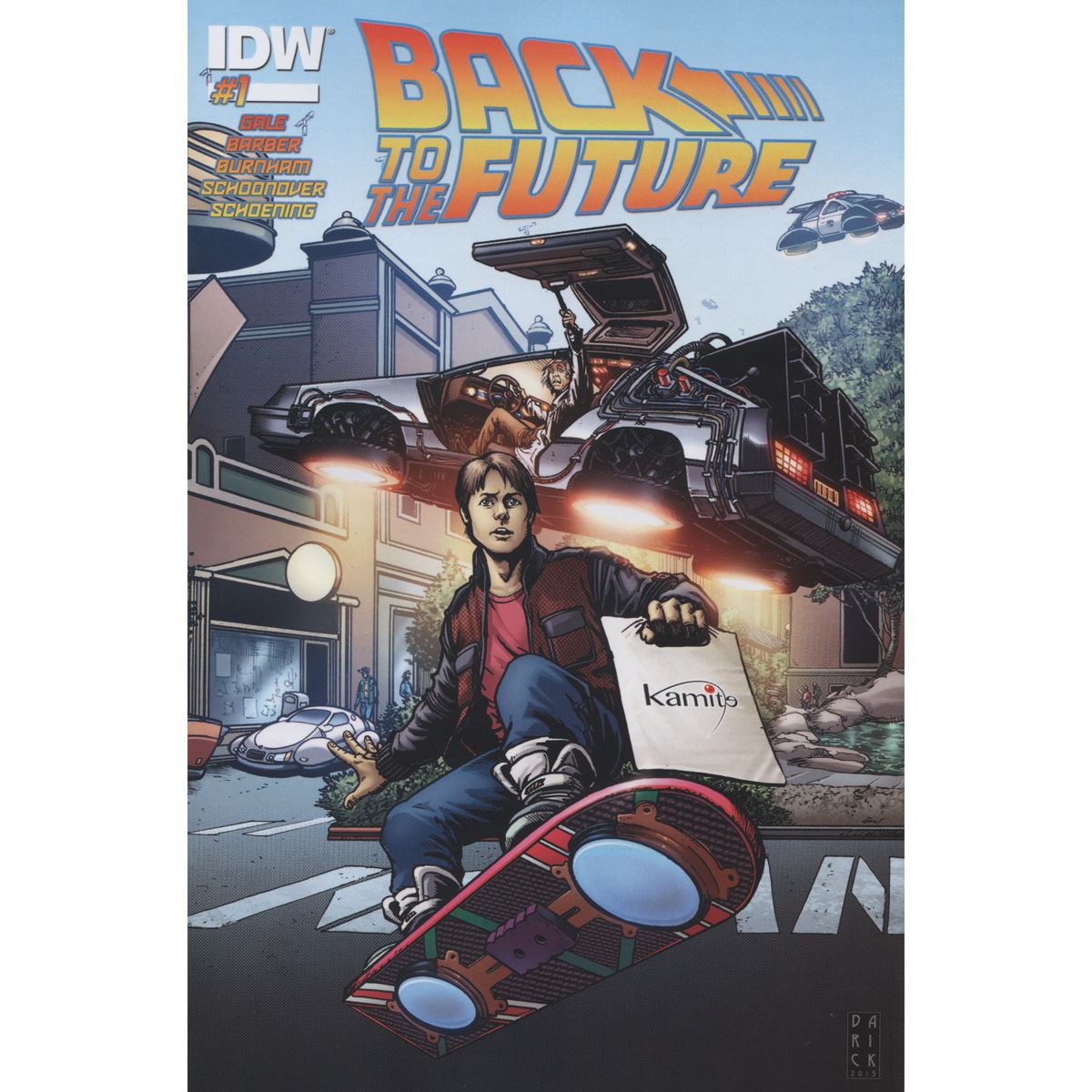 Comic Back To The Future # 1-D