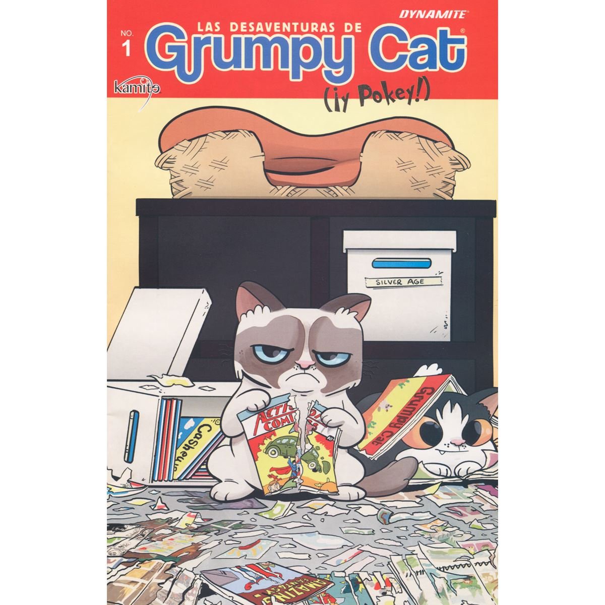 Comic Grumpy Cat # 1-A