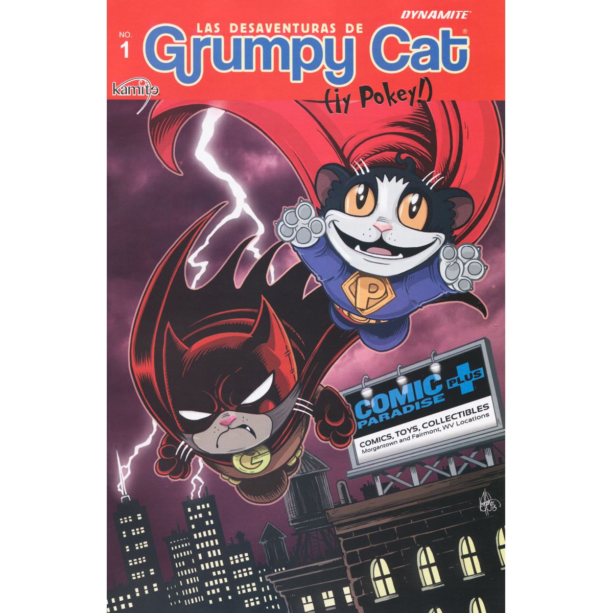 Comic Grumpy Cat # 1-F