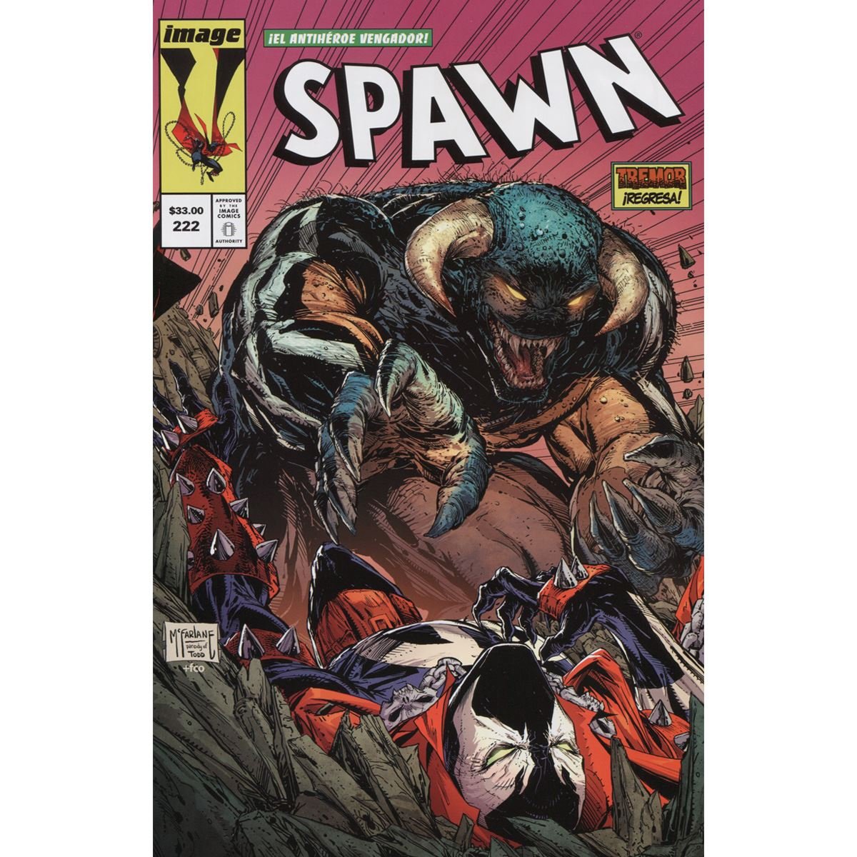 Comic Spawn # 222-A