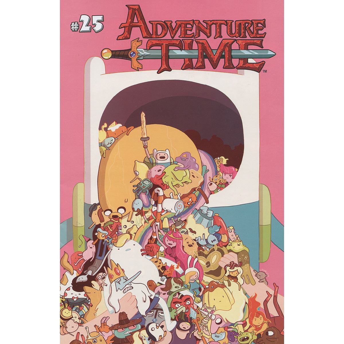 Comic adventure time b-25