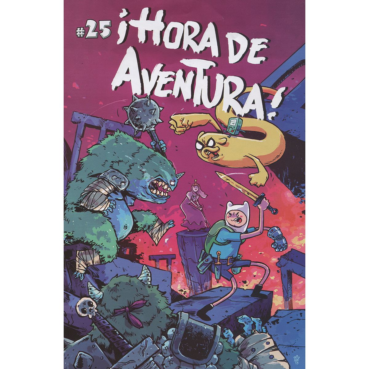 Comic hora de aventura c-25