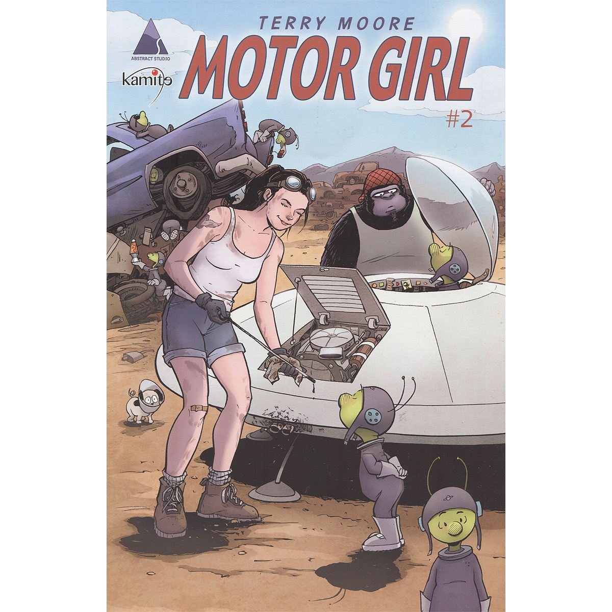 Comic Motor Girl 2
