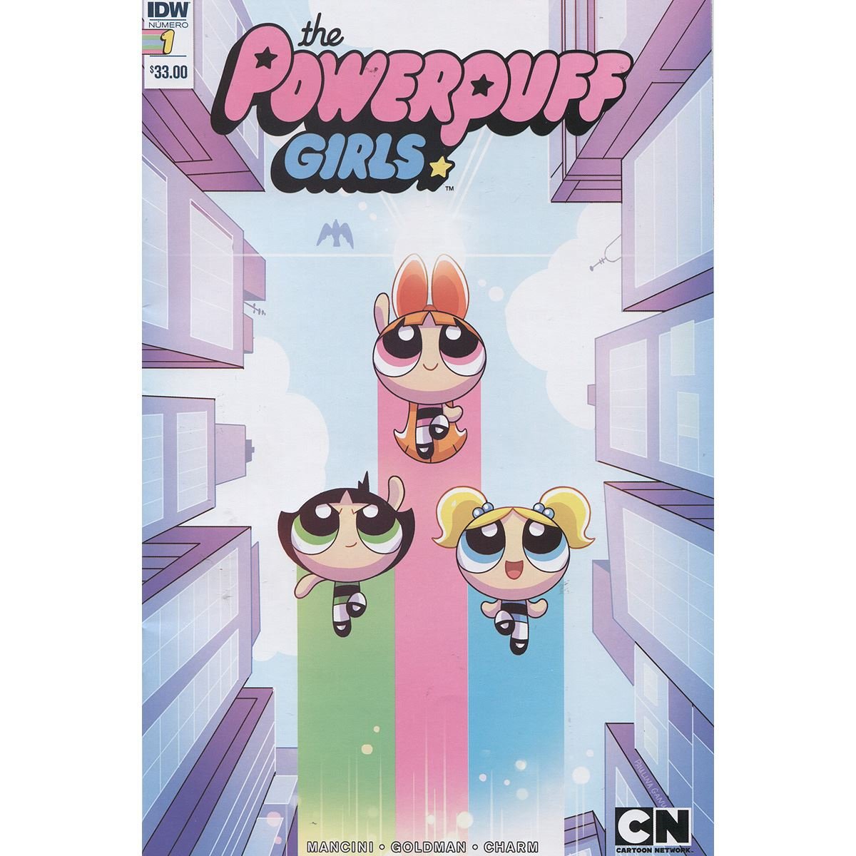 Comic the powerpuff girls a-1