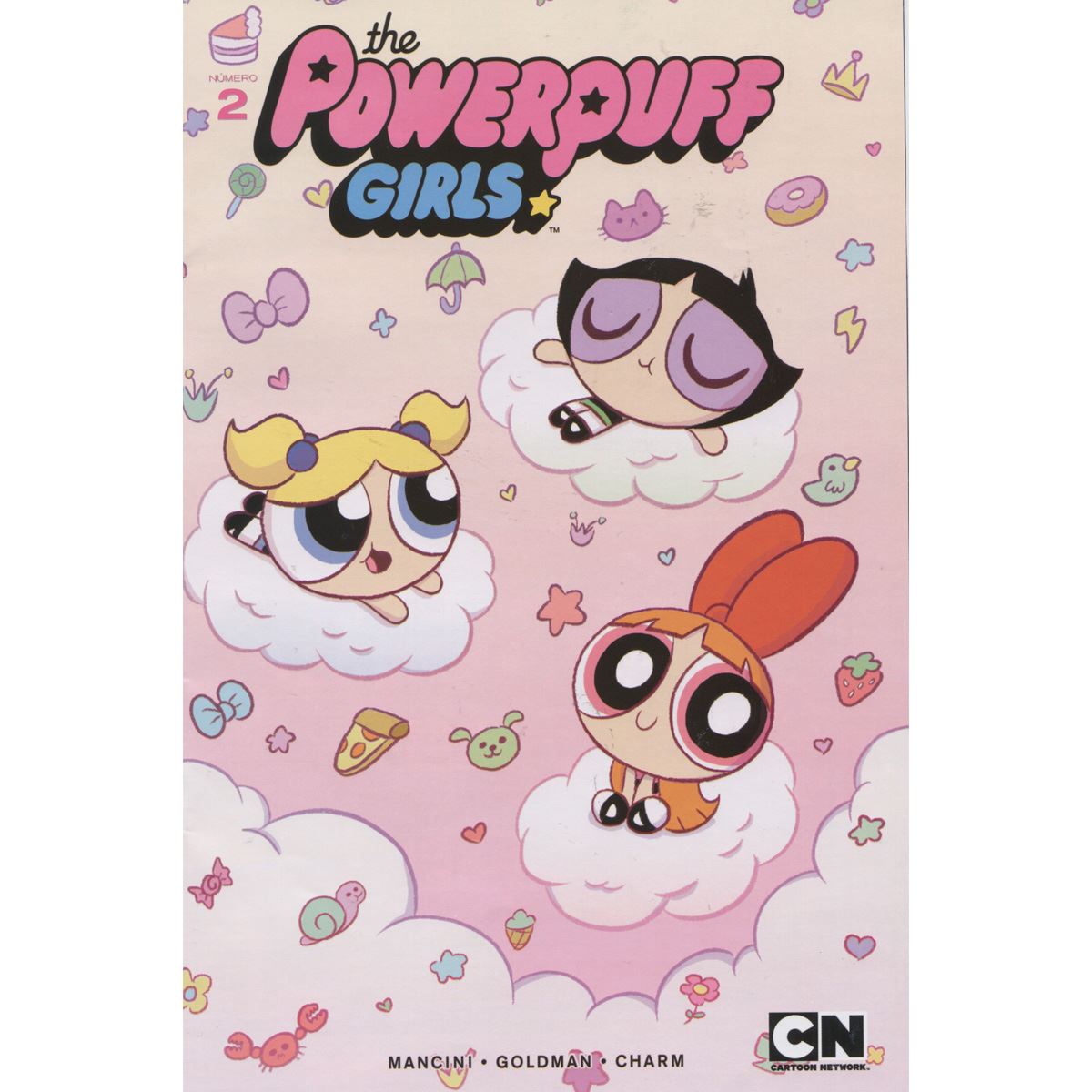 Comic chicas superpoderosas D-3