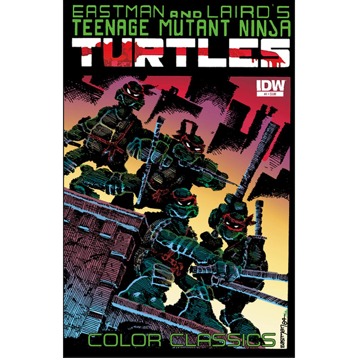 Comic TMNT color classics 1&#45;A