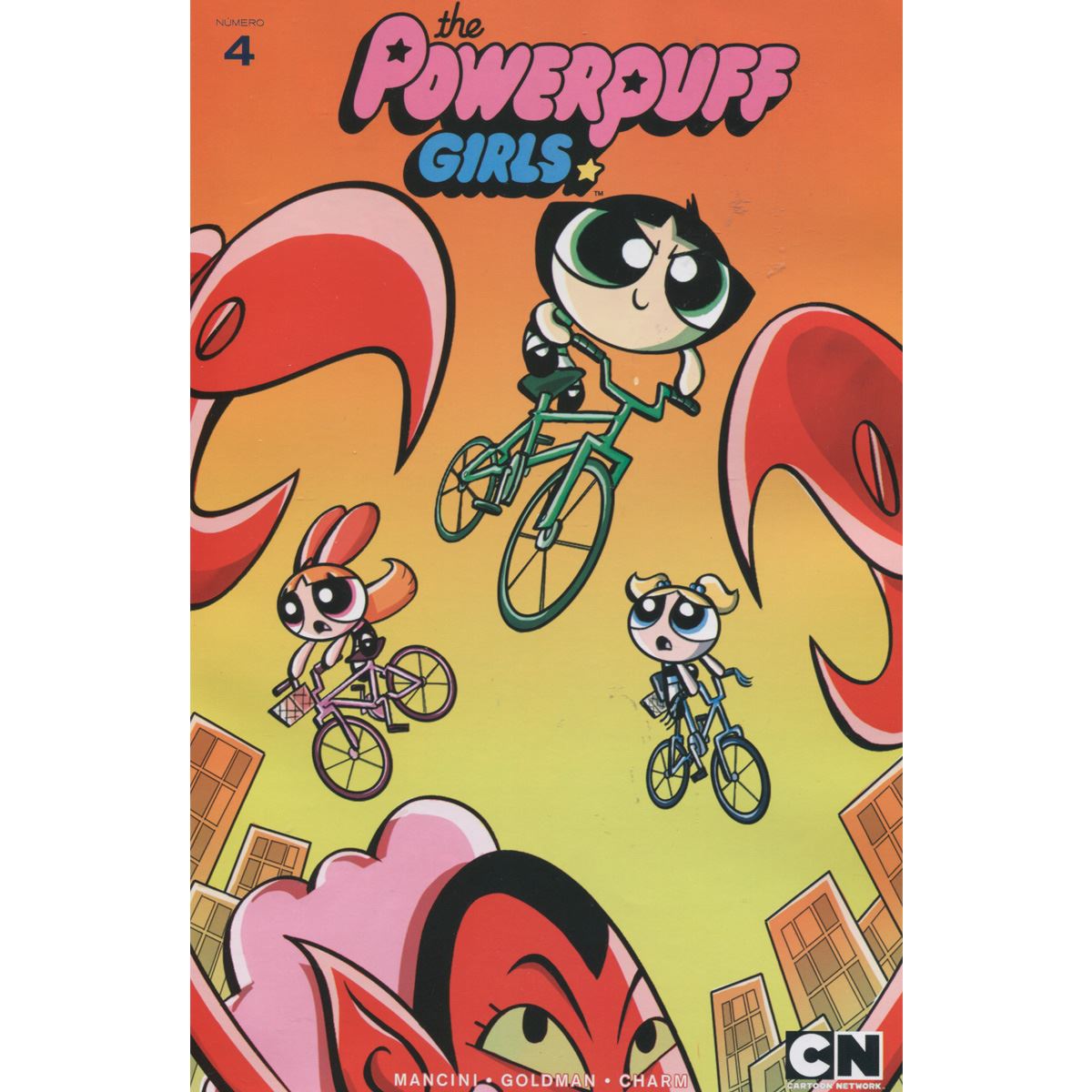 Comic the powerpuff girl 4C