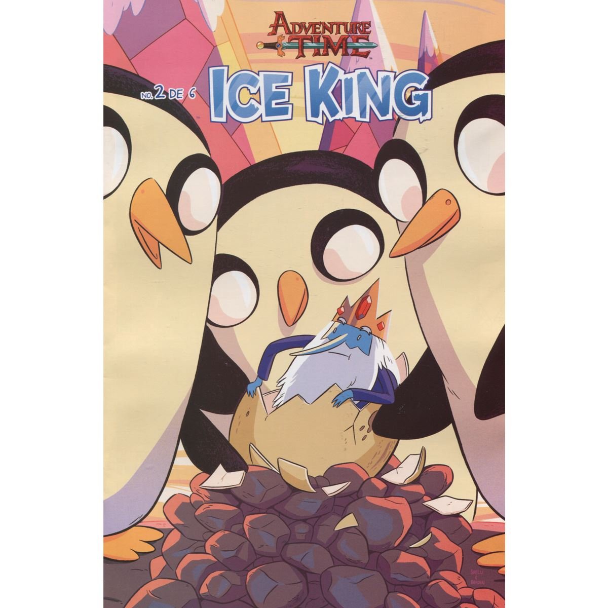 Comic adventure time ice king 2A