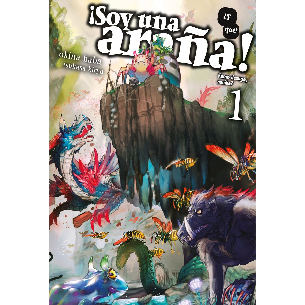 Comic Kumo Desuga Tomo 1 ¡soy Una Araña Y Que!