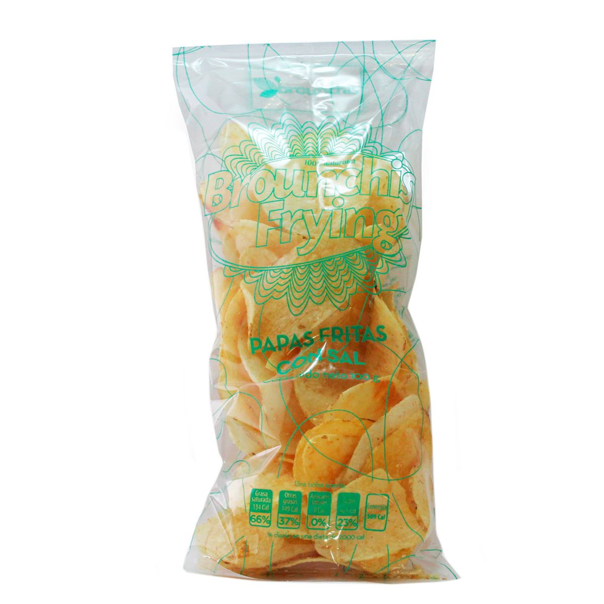 Papas Fritas Saladas de 100 Gramos