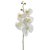 Flor artificial orquídea blanca con 5 flores