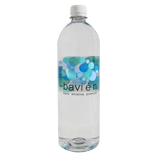 Agua alcalina premium Bavién  1 lt