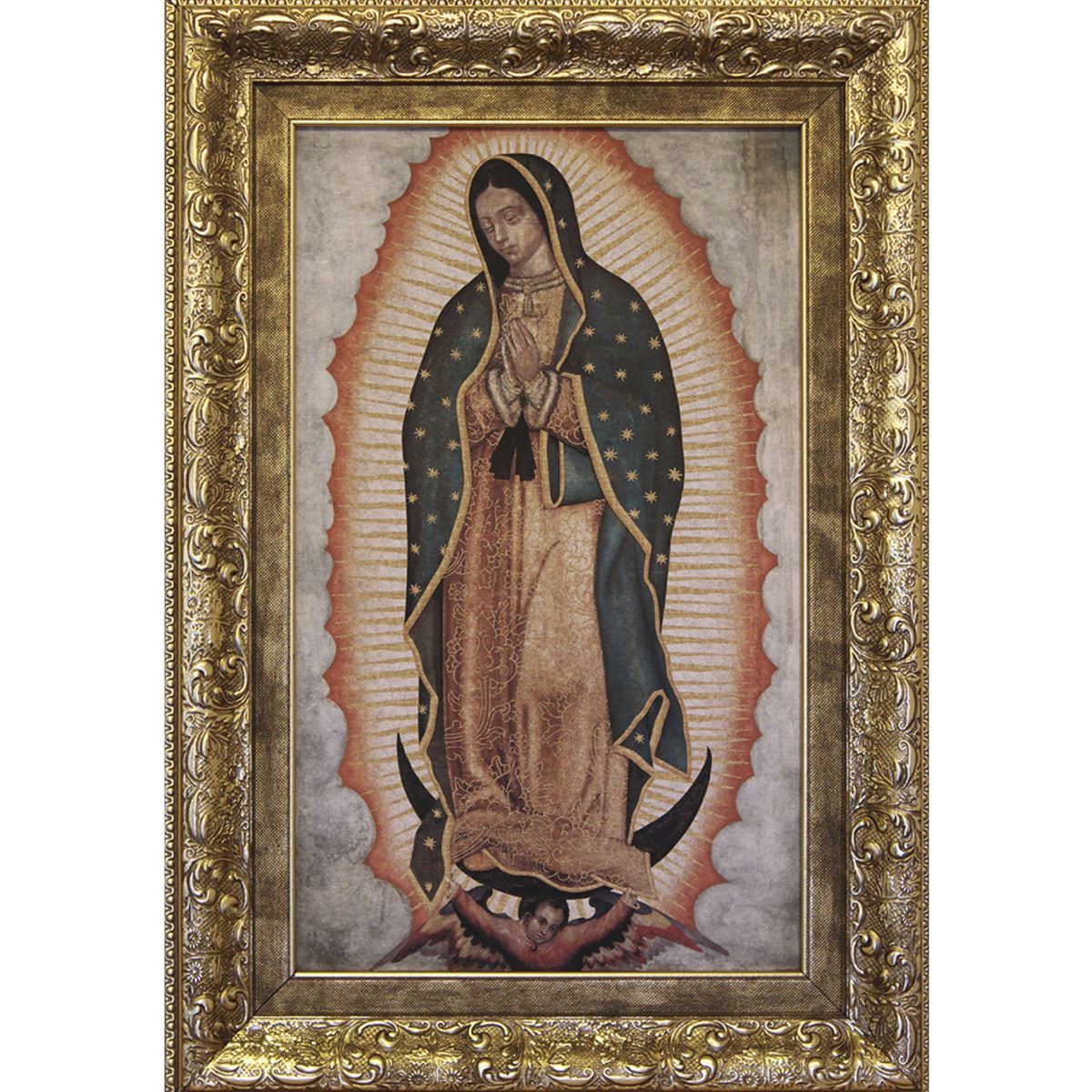 Cuadro Virgen De Guadalupe X Cm Marco De Cm