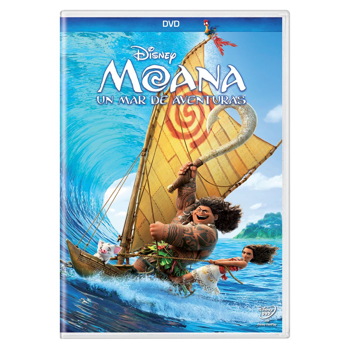 DVD Moana Un mar de Aventuras