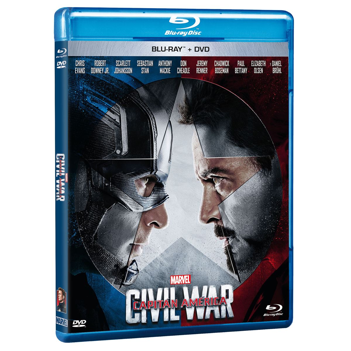 BR/DVD Capitán América Civil War