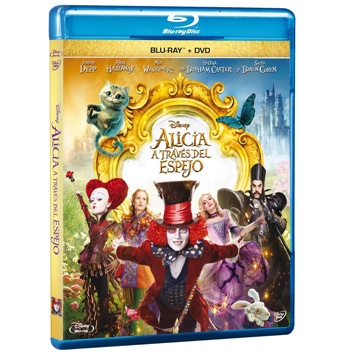 BR/DVD Alicia a Través del Espejo
