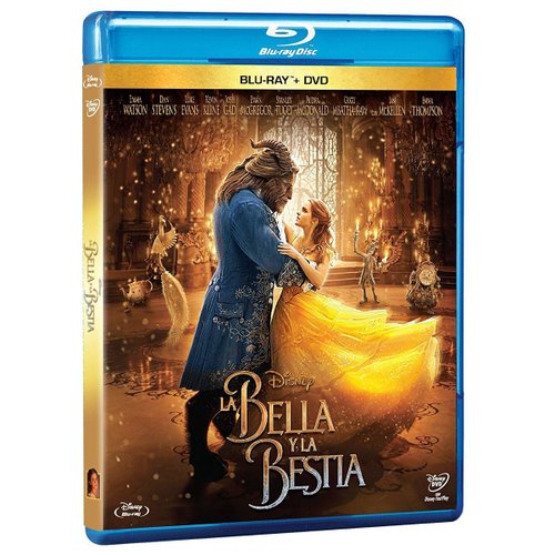 BR+DVD La Bella y Las Bestia