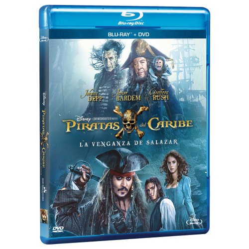 BR/DVD Piratas del Caribe 5: La Venganza de Salazar