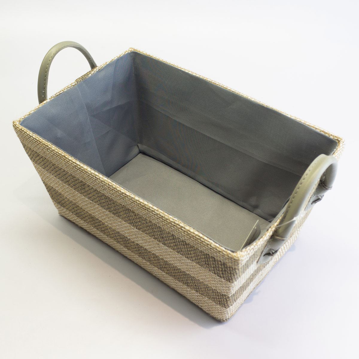 Revistero A Rayas Grande 38 X 26 X 20 Cm