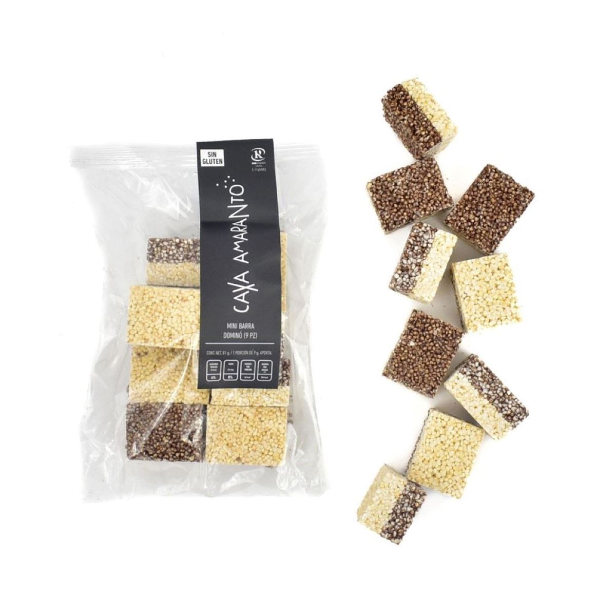 Mini barra dominó c choc semiam  9 pz