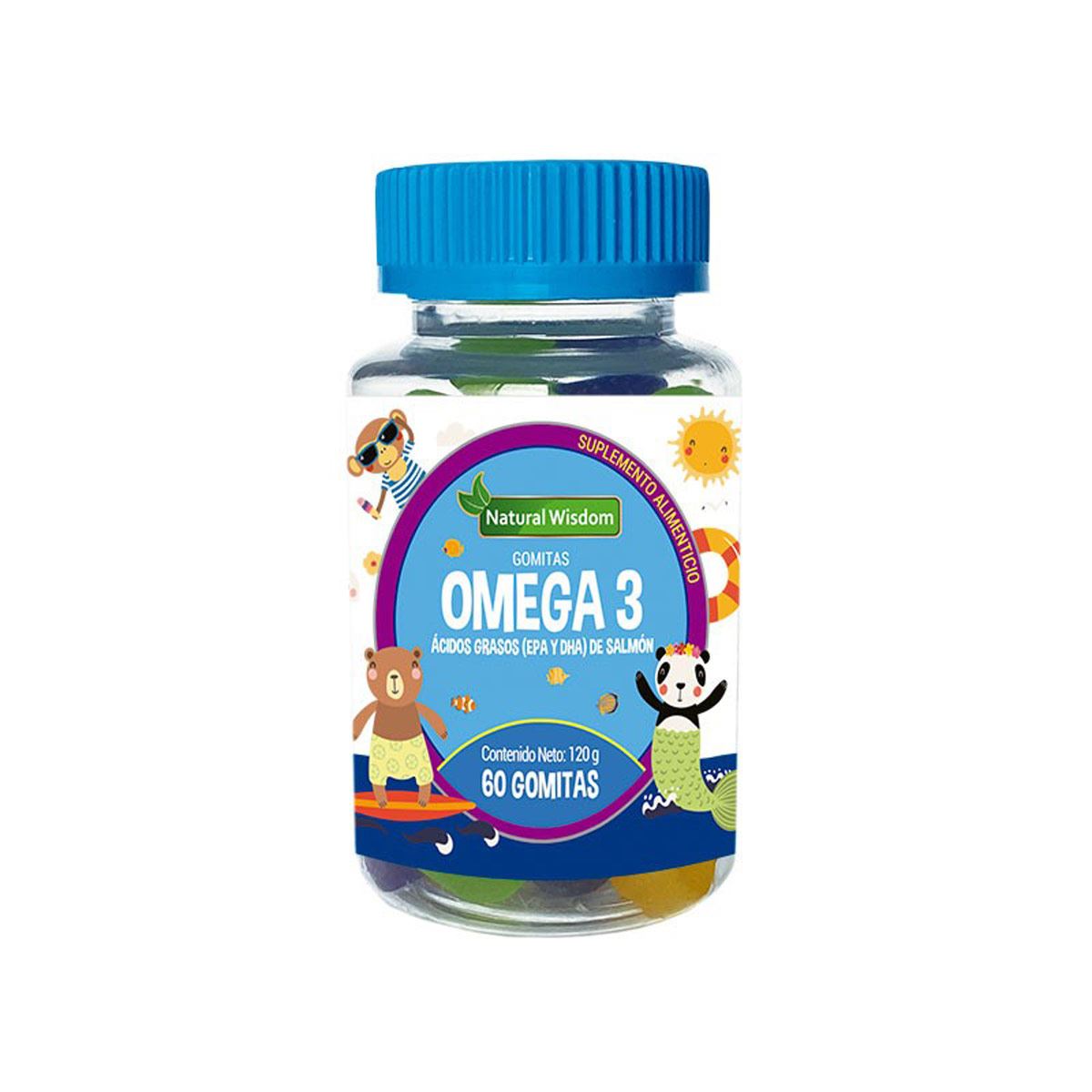 Farmacias del Ahorro, Omega 3 Kids Marca del Ahorro 60 Gomitas