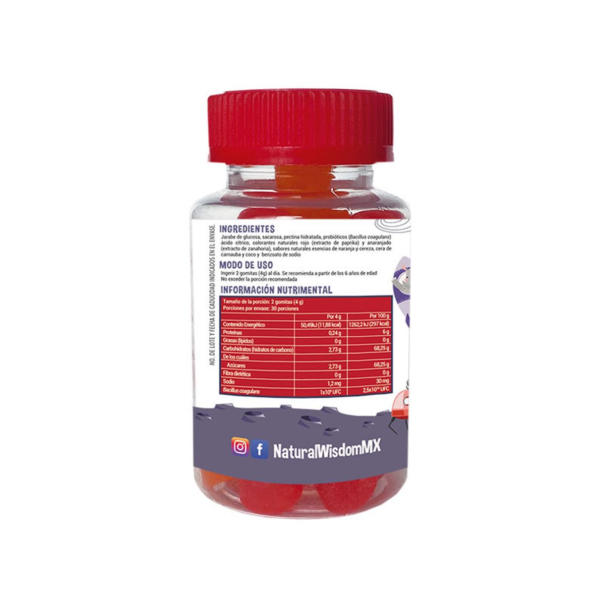 GOMITAS KIDS PROBIOTICOS 60 NW