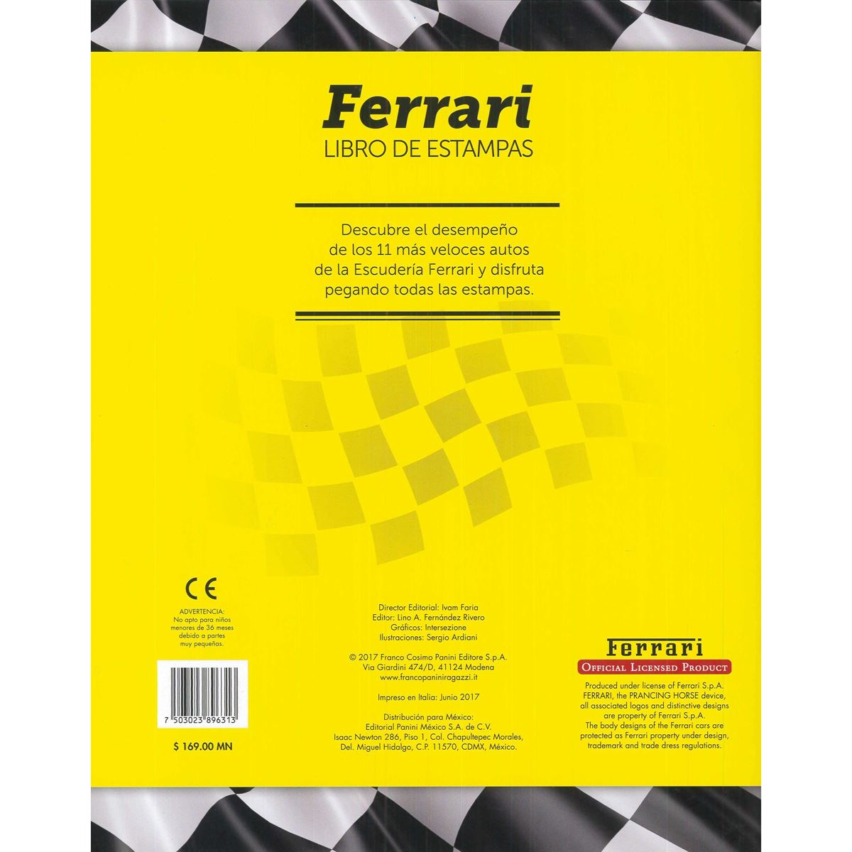 Ferrari&#44; estampas escuder&#237;a ferra 62