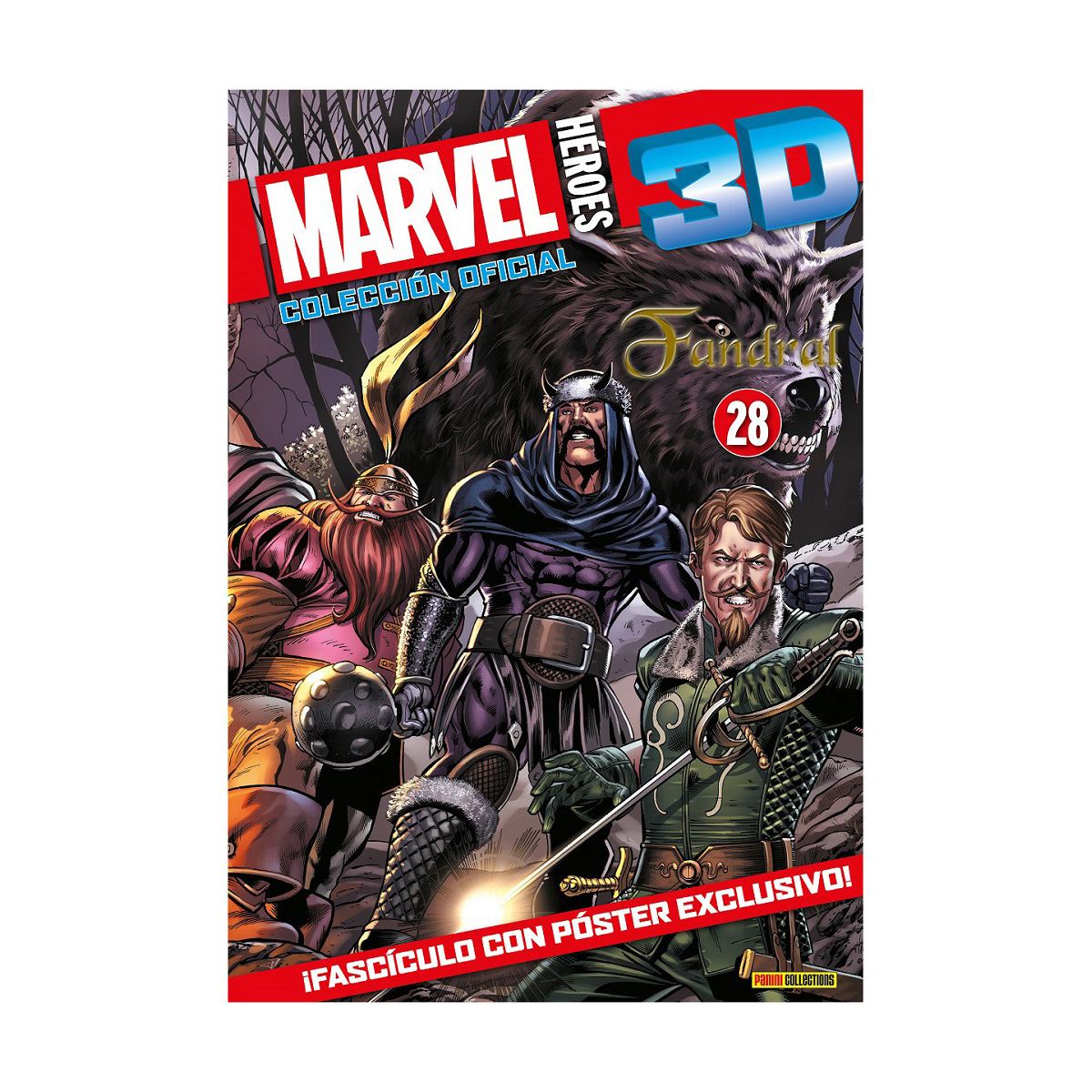 Marvel Heroes 3D Coleccion Oficial N.28
