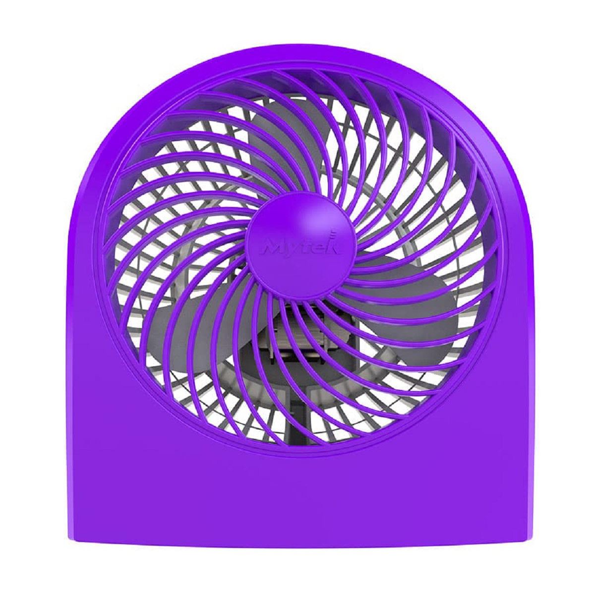 Ventilador De Escritorio O Piso Plastico Morado 9"