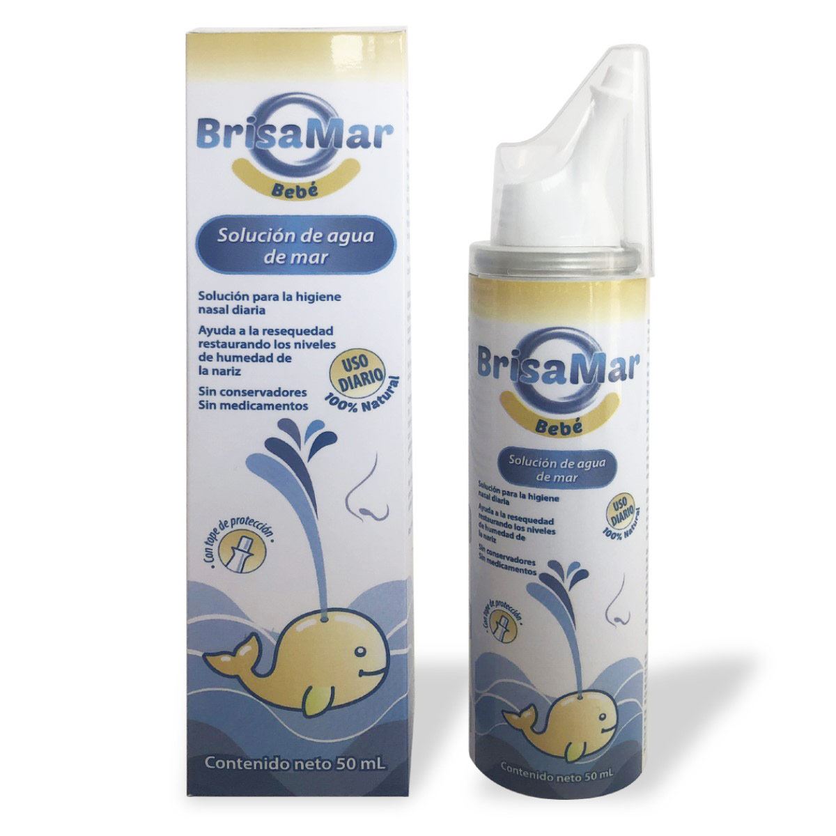 Brisamar Beb&#233; Soluci&#243;n de Agua de Mar 50ml