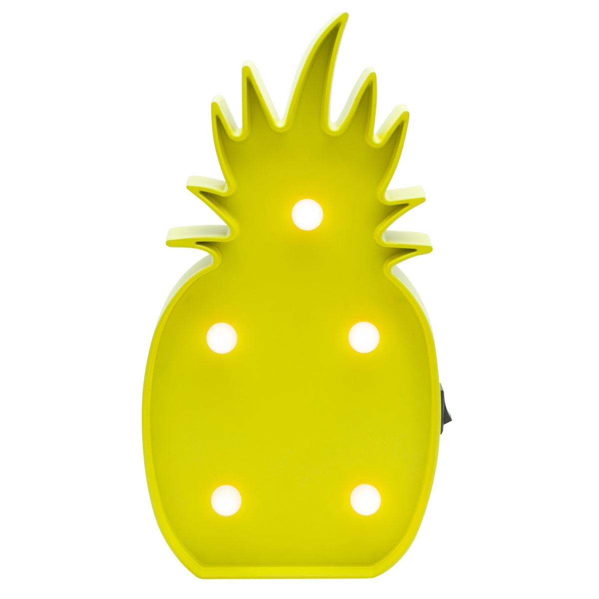 Piña amarilla con luz Art Home
