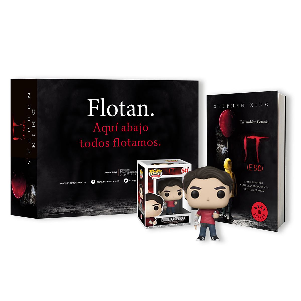 Paquete It + Funko Pop D (Eddie)