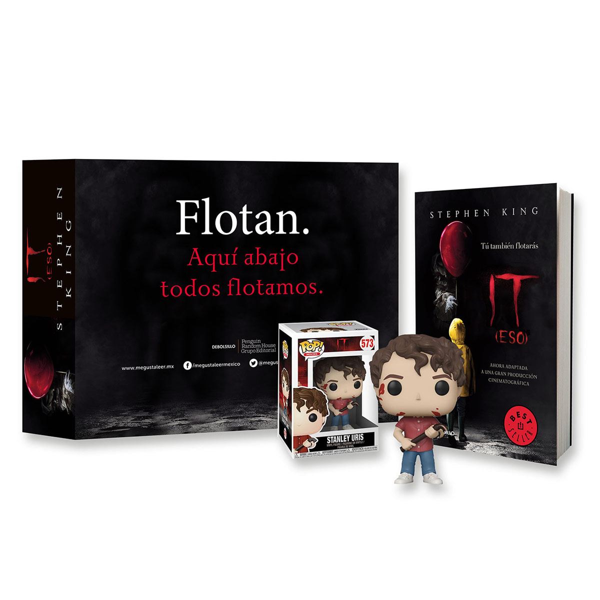 Paquete It + Funko Pop F (Stan)