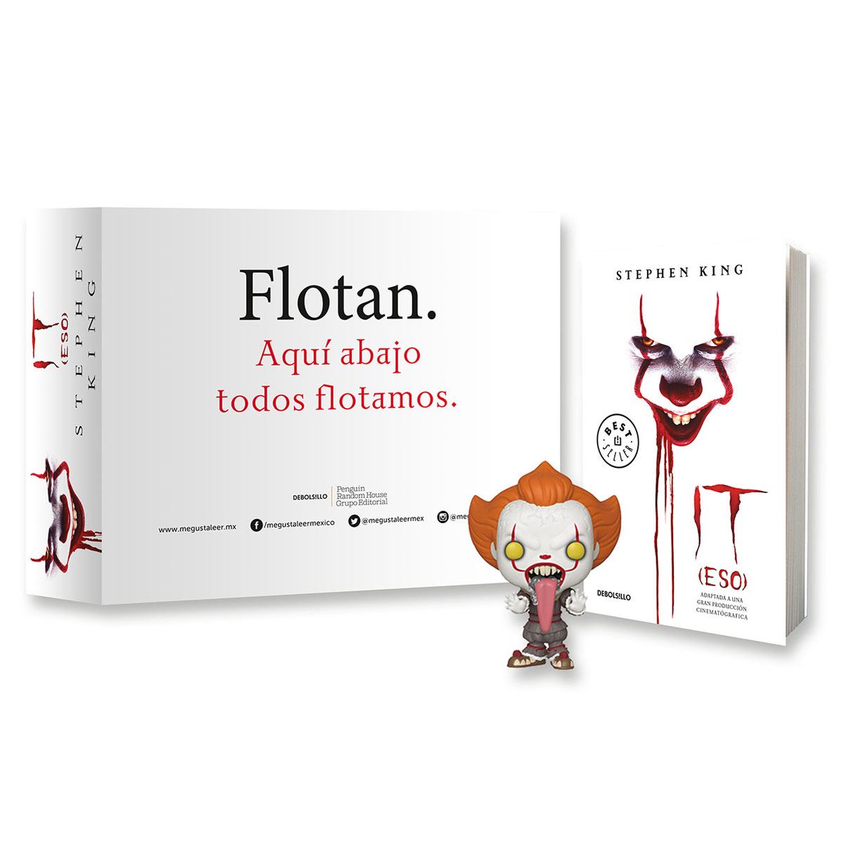 Paquete It + Funko Pop 2 (Pennywise)