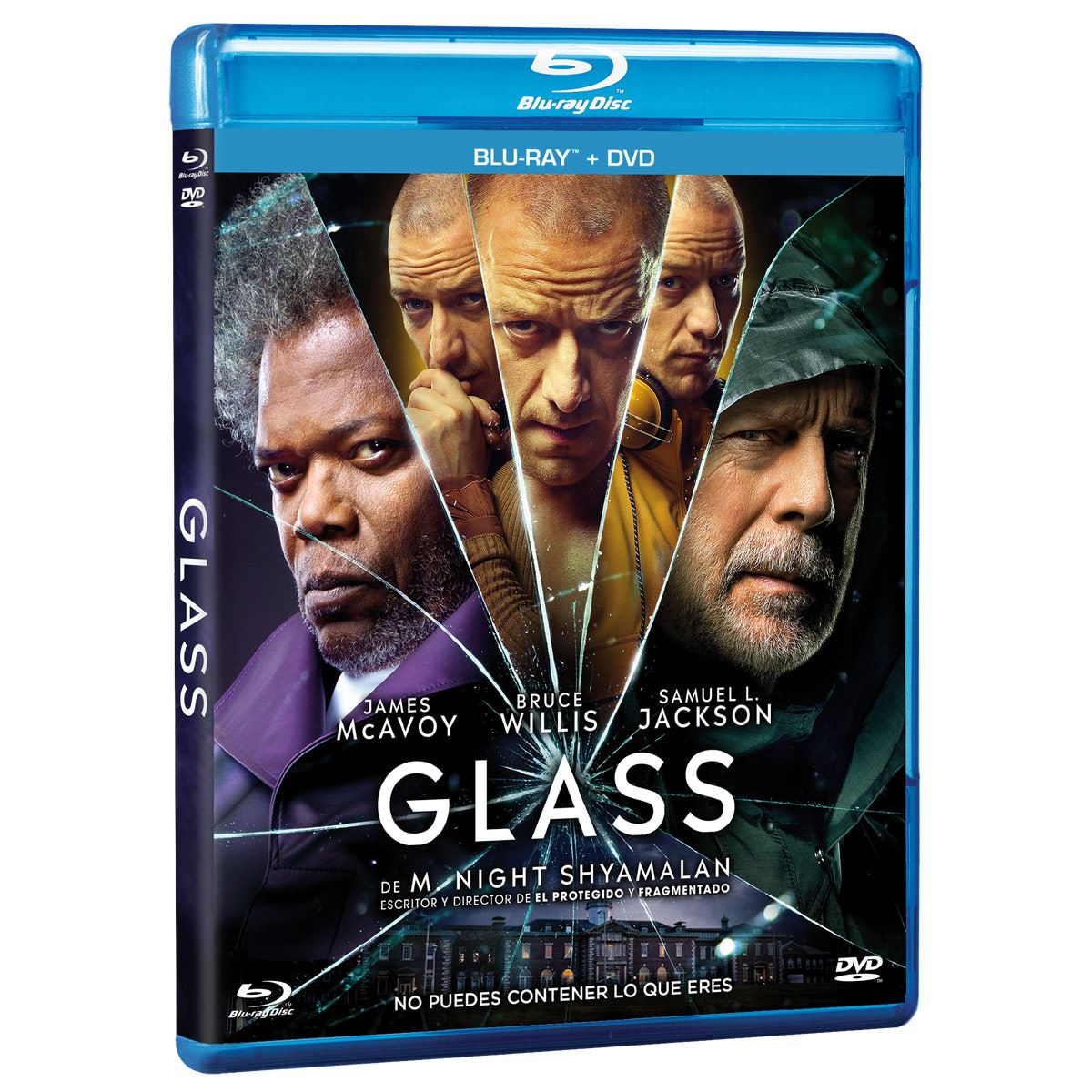 Br/dvd Glass Combo