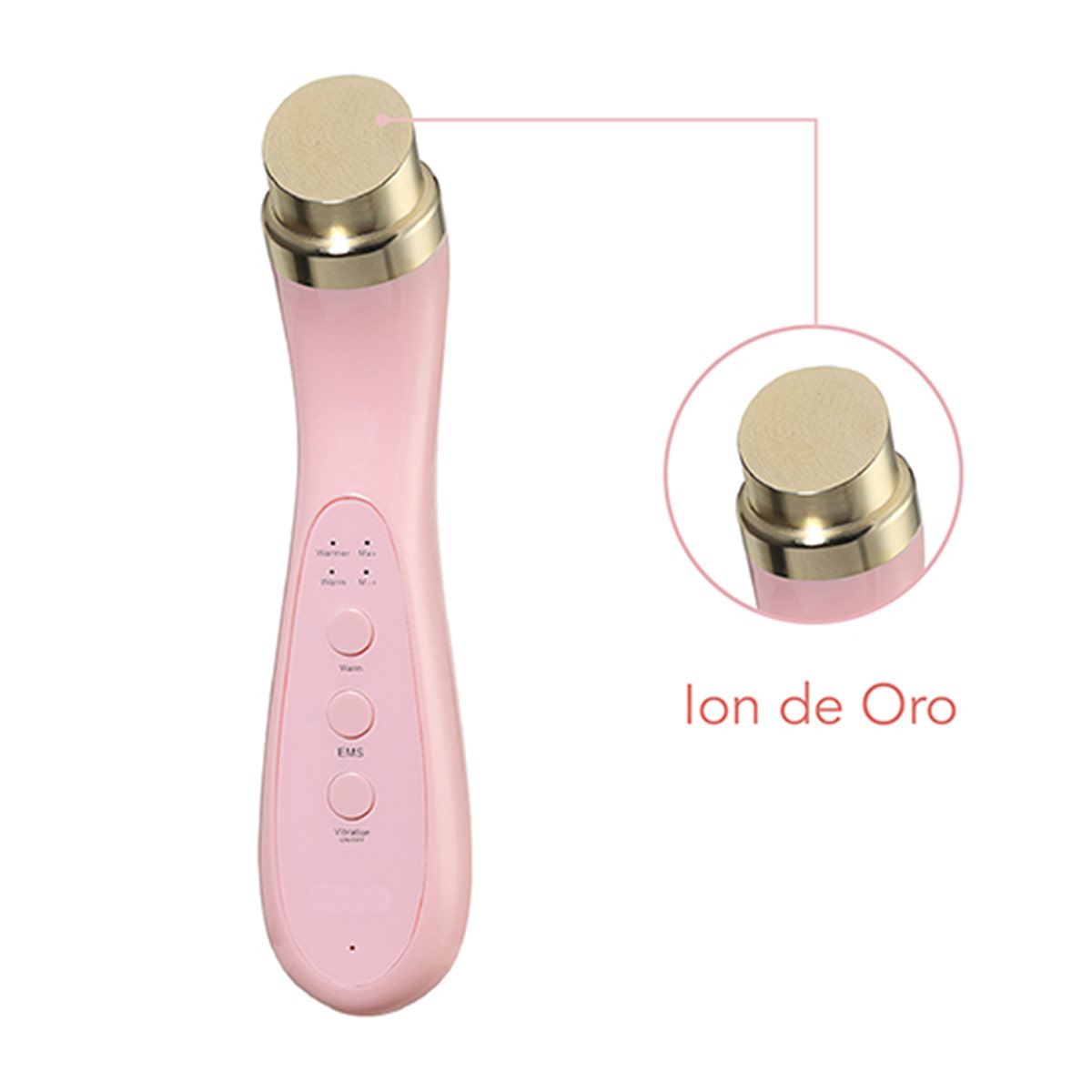 Masajeador Facial Zeta Ems2 Rosa